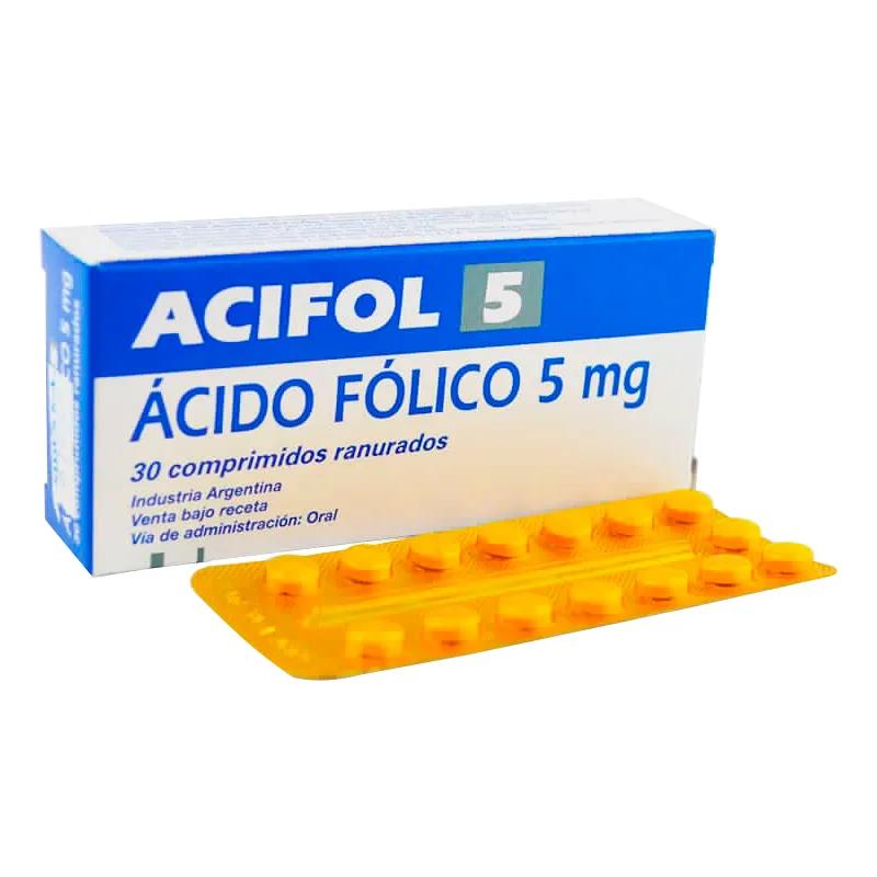 ACIFOL 5 5 mg comp.x 30 — imagen 1