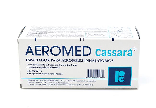 AEROMED CASSARA espaciador p/aerosol x 1 — imagen 1
